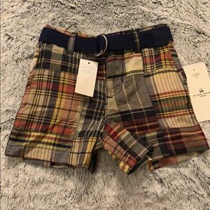 Ralph Lauren Plaid Baby Boy shorts